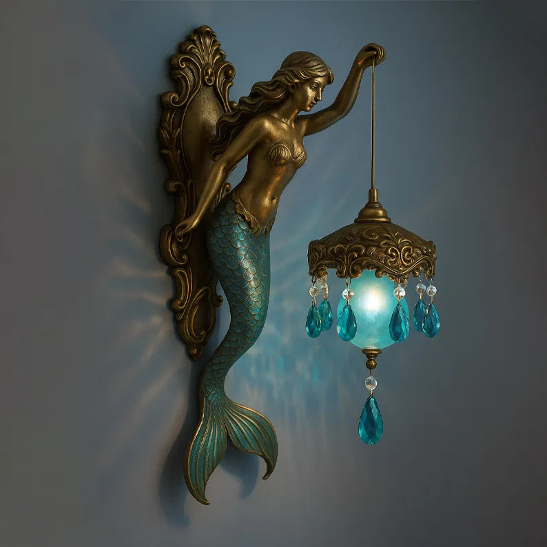 Last stocks left 50% OFF🌟Mermaid Wall Lamp