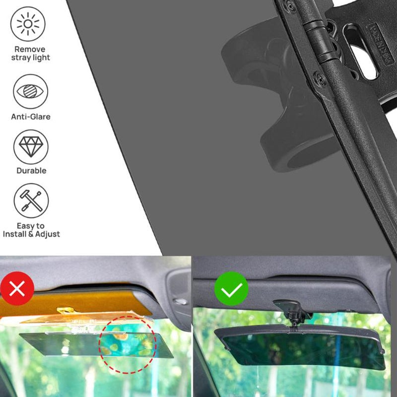 🎁LAST DAY 49% OFF 🚗Universal Car Sun Visor With Polarized Glare Protection