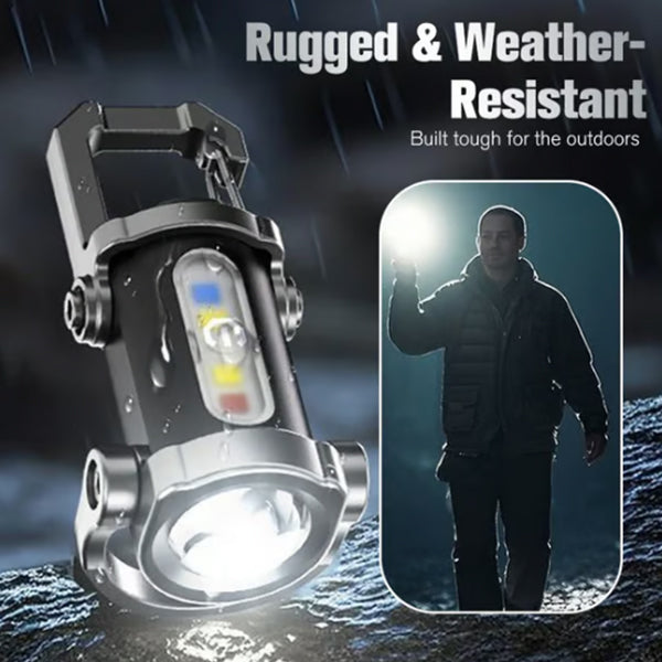 🔦Portable Rechargeable Bright Keychain Flashlight✨