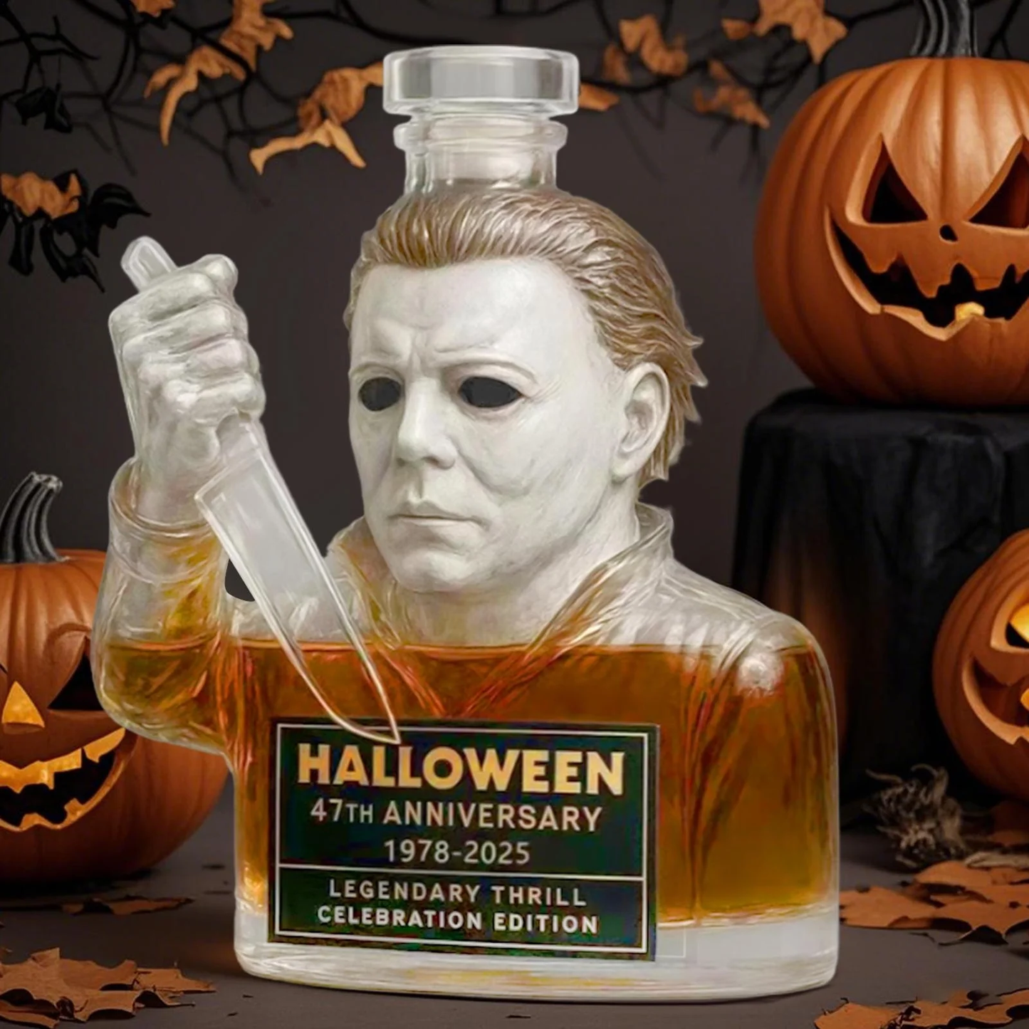 Halloween Bottle Decor