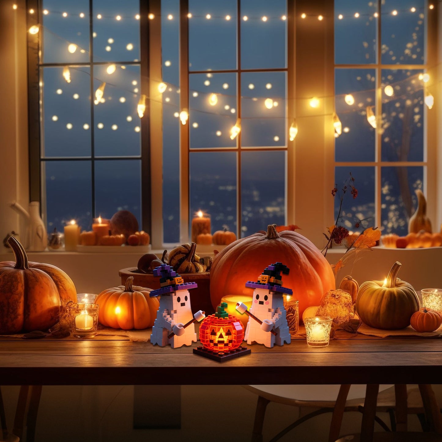 2025 Limited Edition-- Halloween Ghost Brick Set👻