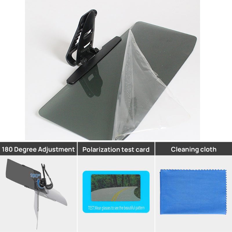 🎁LAST DAY 49% OFF 🚗Universal Car Sun Visor With Polarized Glare Protection