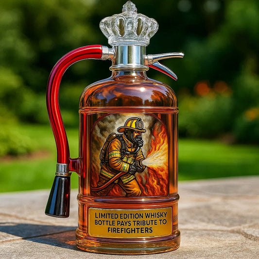 Limited Edition Fire Extinguisher Bottle Pays Tribute to Firefighters