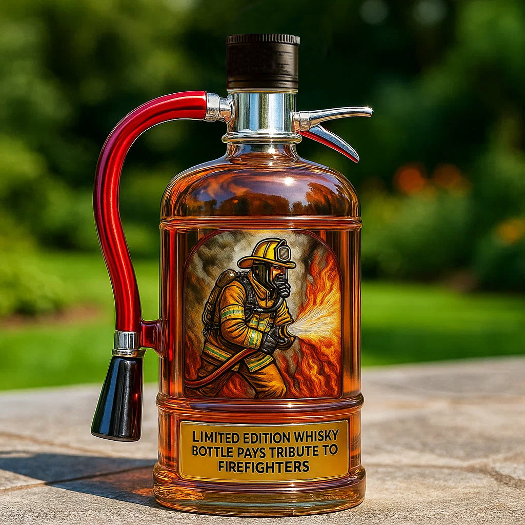 Limited Edition Fire Extinguisher Bottle Pays Tribute to Firefighters