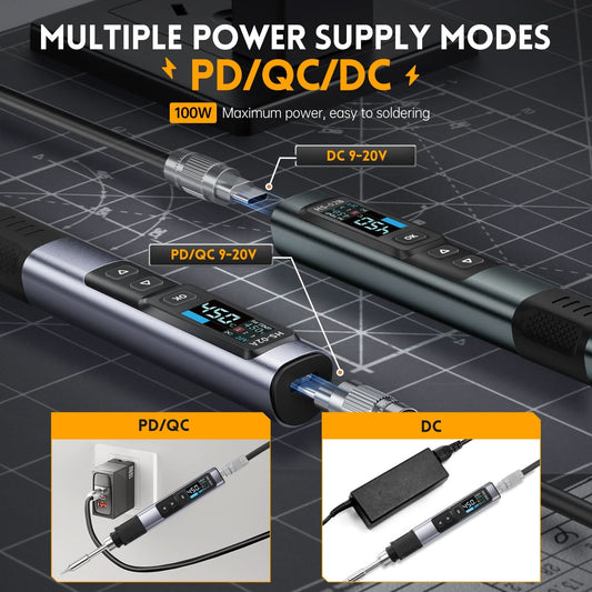 🔧 Intelligent Soldering Iron — Smart. Fast. Reliable
