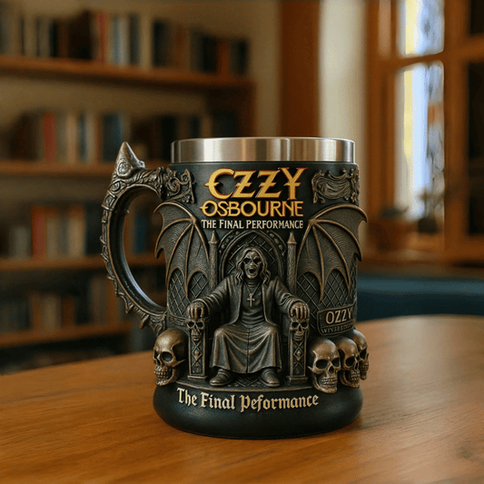 🦇3D Ozzy Osbourne Commemorative Mug