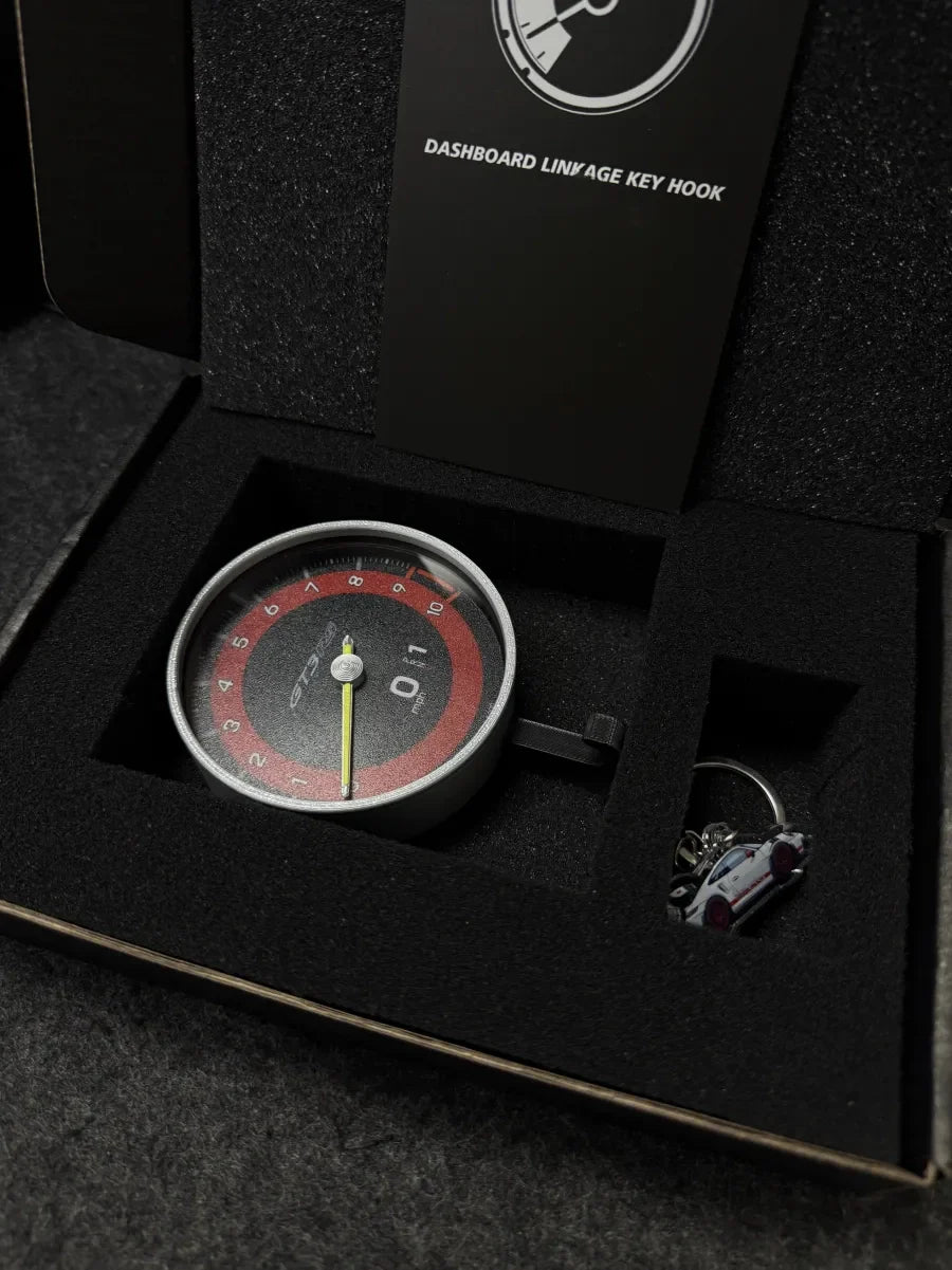 🏎️🚗🚙Handcrafted Porsche 911 GT3 RS RPM Gauge Key Hook