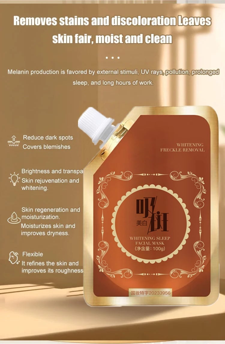 Last Day 60%OFF - 💝Anti-Blemish & Anti-Aging Tear-Off Mask 📕(Clinically Certified)