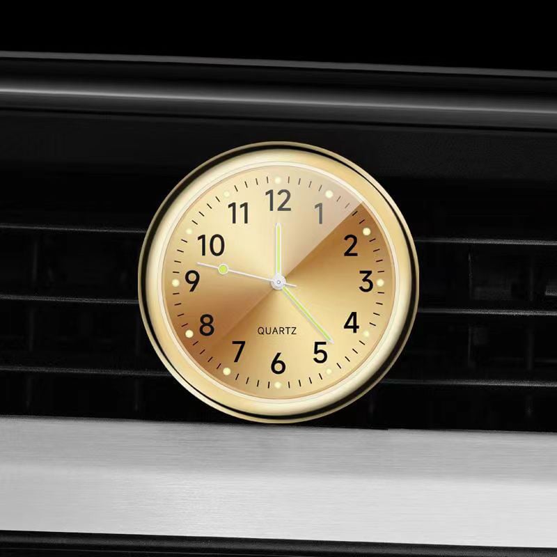 🔥Vintage gift-Luminous decoration mini clock for car/motorcycle/Sewing machine