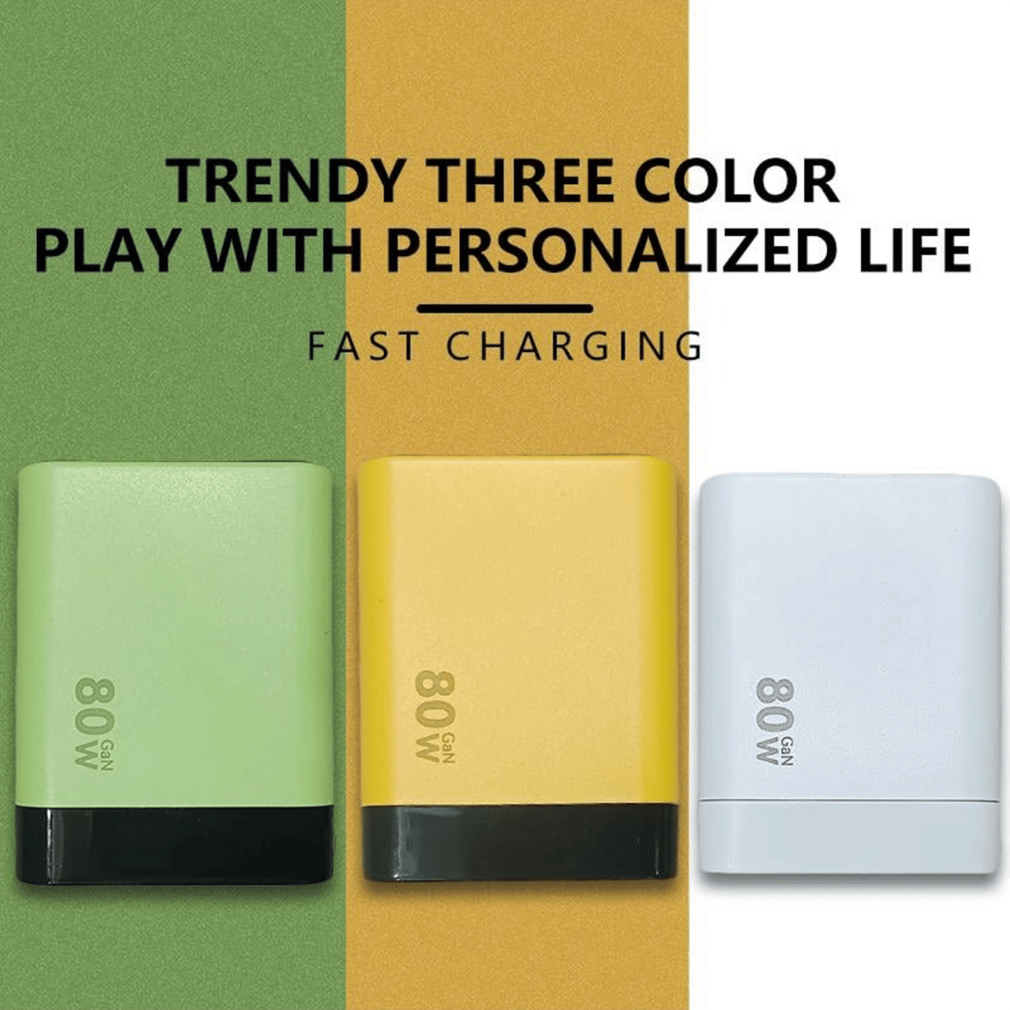 🎁✨3 in 1 Charger Retractable 80W MAX Fast