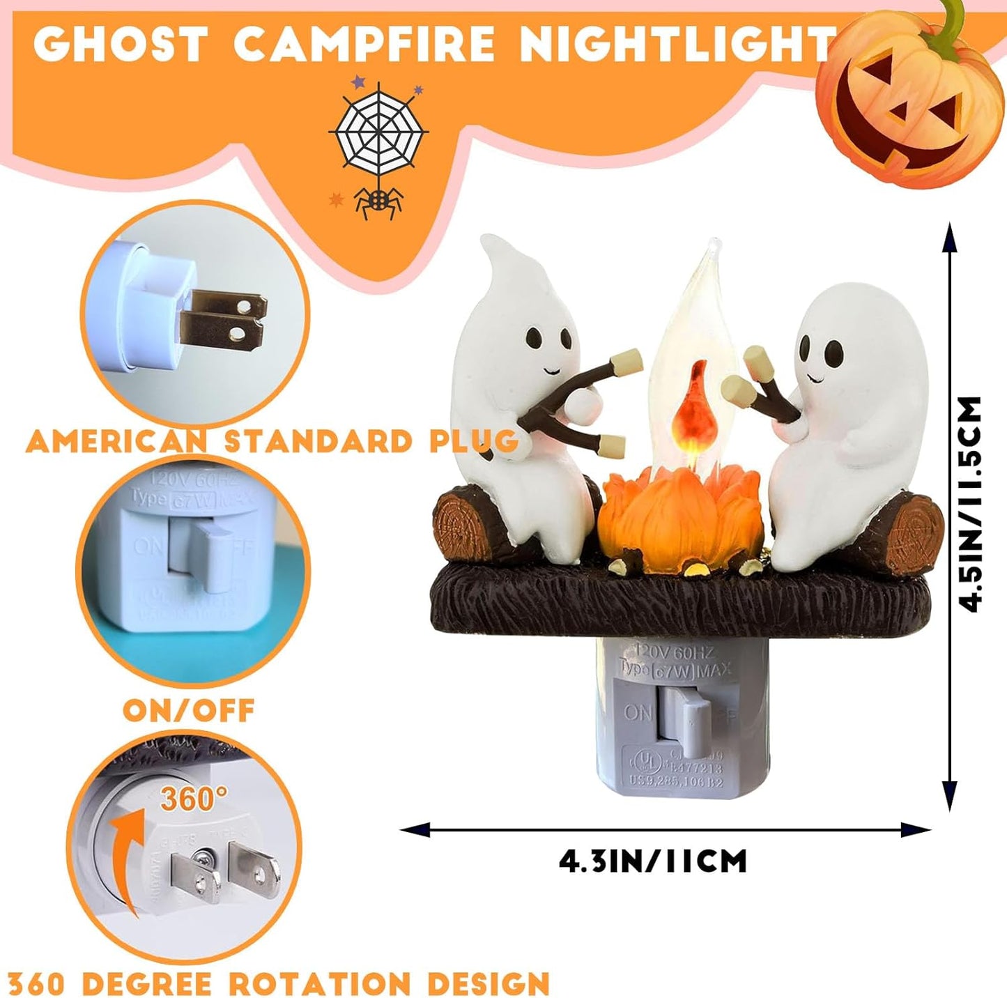 Cozy Campfire Nightlight